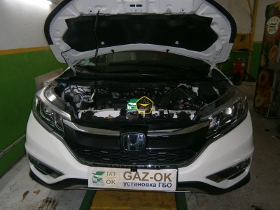 Установка ГБО на авто Honda CR-V USA газ на машину Gaz Ok Газ ОК Киев